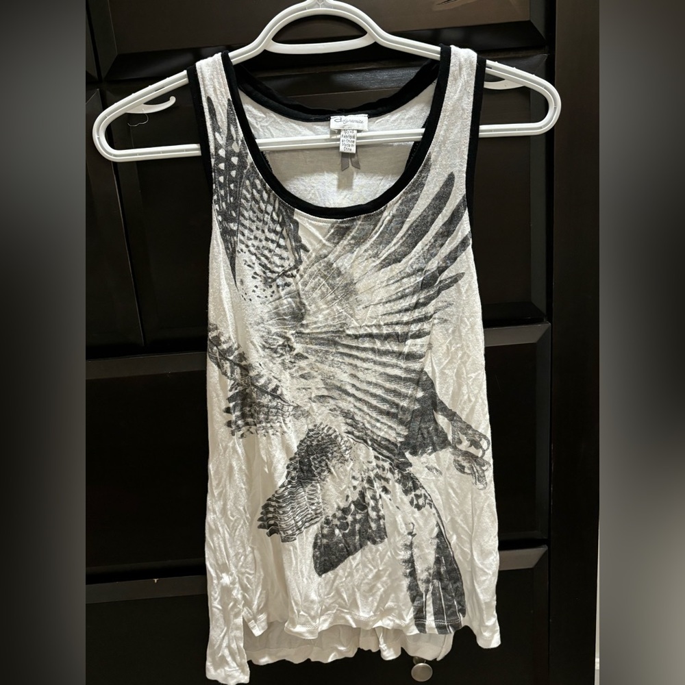 Dynamite white woman’s muscle shirt